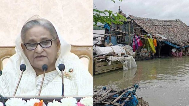 ঘূর্ণিঝড়ে ক্ষতিগ্রস্তদের পাশে দাঁড়াতে প্রধানমন্ত্রীর নির্দেশ