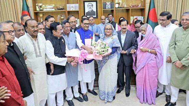 আমাকে এত বড় দায়িত্ব দেওয়া হবে জানতাম না: শেখ হাসিনা