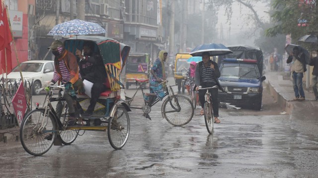 দুই বিভাগে ৮০ কিলোমিটার বেগে বজ্রবৃষ্টির আভাস