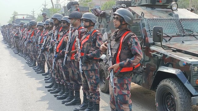 উপজেলা নির্বাচন ঘিরে ১৭৫ প্লাটুন বিজিবি মোতায়েন