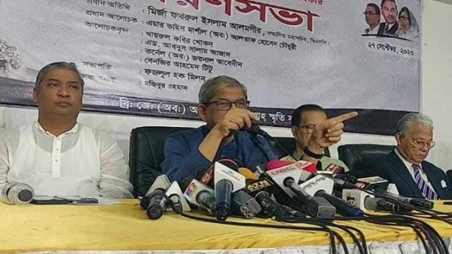 ‘সরকার দেউলিয়া হয়ে এখন বিএনপি ভাঙ্গার চেষ্টা করছে’