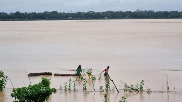 নেত্রকোণায় নদীর পানি বিপৎসীমা ছাড়াল