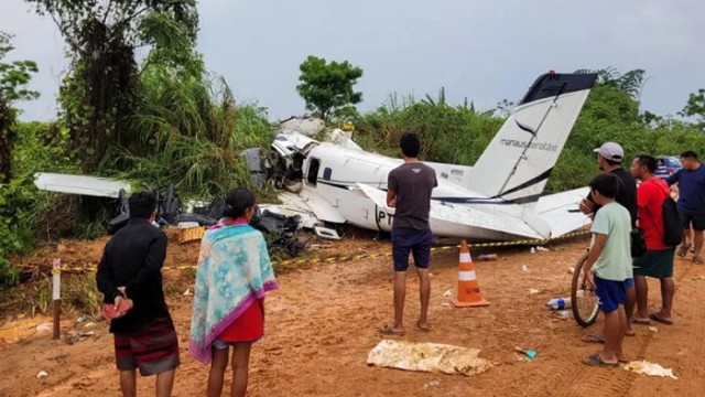 ব্রাজিলে বিমান দুর্ঘটনায় শিশুসহ নিহত ১২