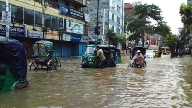 সিলেটে ৫ নদীর পানি বিপদসীমার উপরে