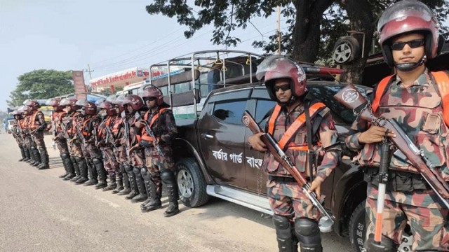 রাজধানীসহ সারাদেশে ২২৯ প্লাটুন বিজিবি মোতায়েন